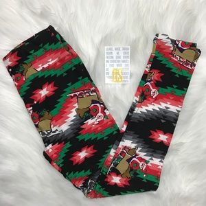**BRAND NEW** Adult LuLaRoe  H O L I D A Y  Leggings OS